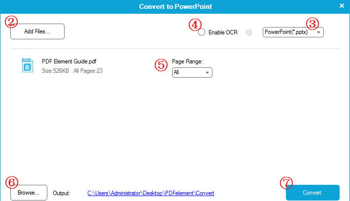 convert pdf to ppt